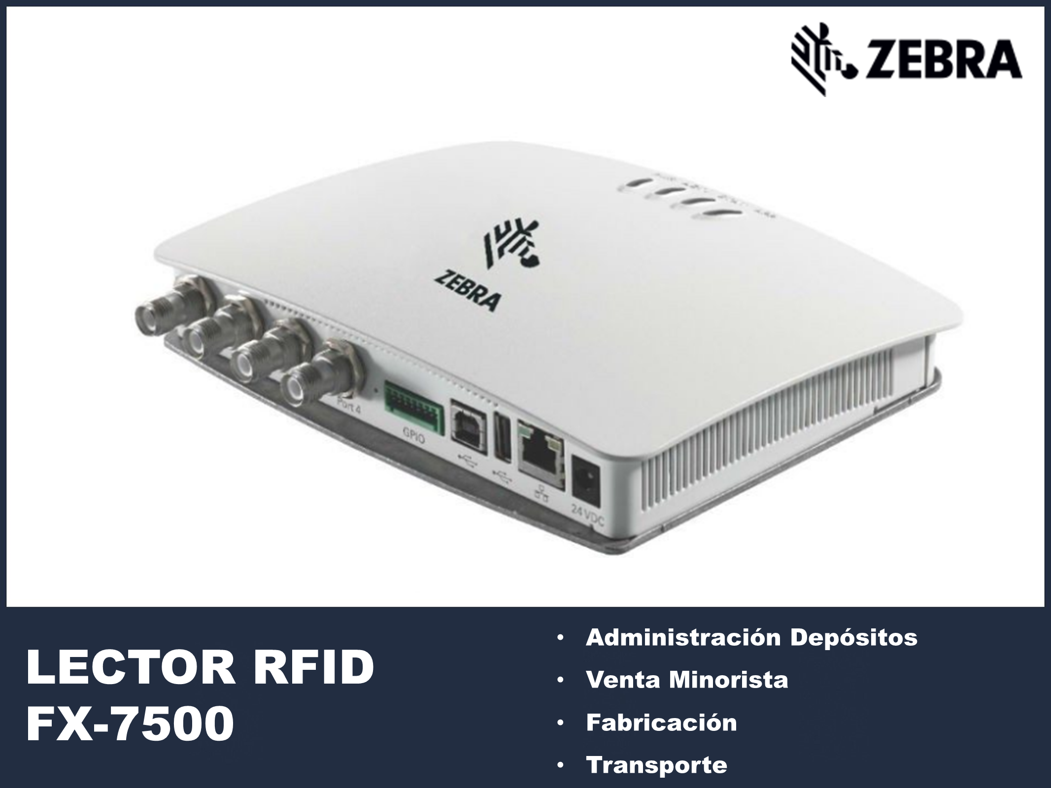 Lector UHF RFID FX7500