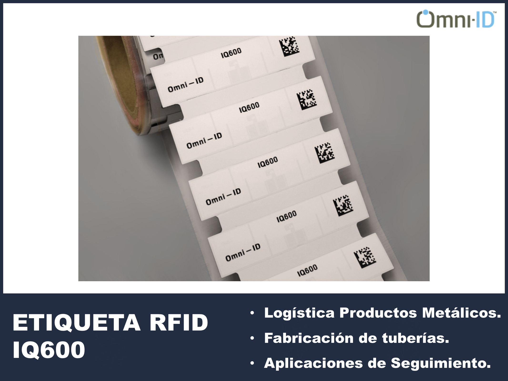 Etiqueta RFID IQ600