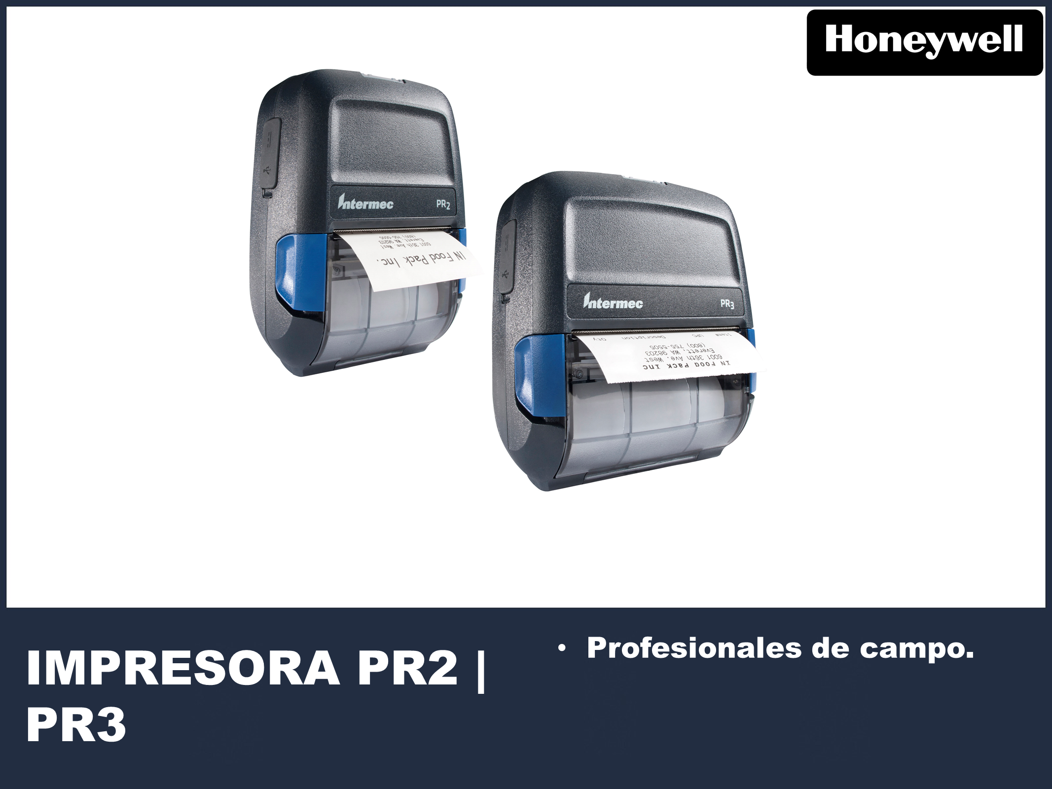 Impresora Portátli PR2|PR3