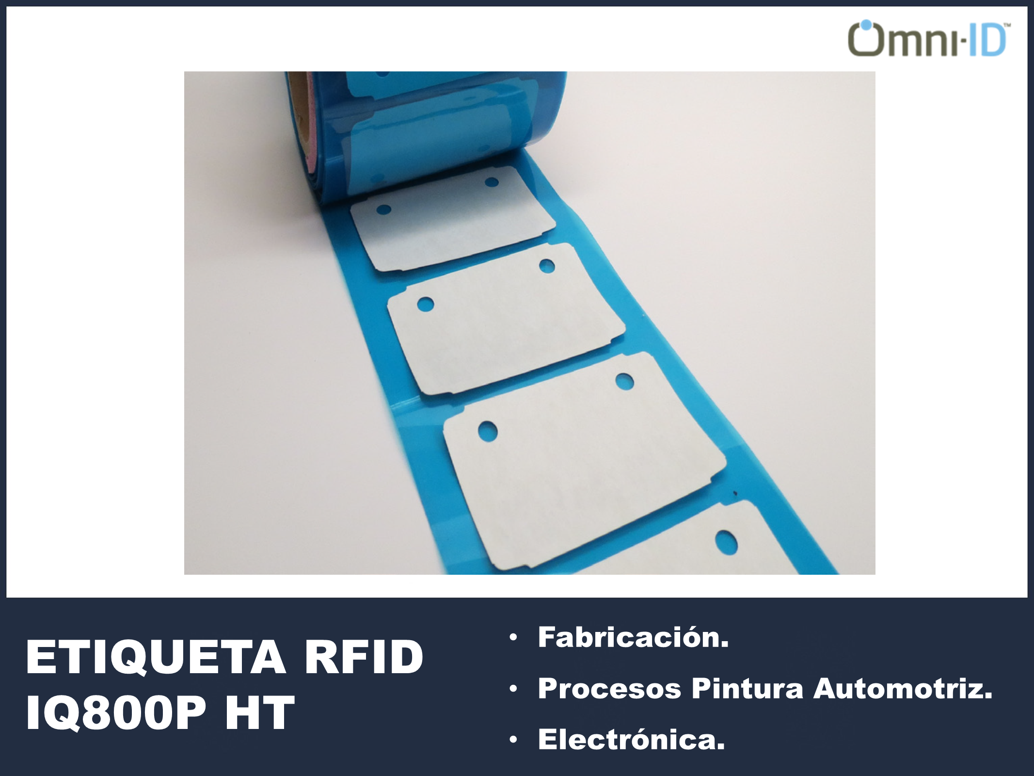 Etiqueta RFID IQ800P-HT