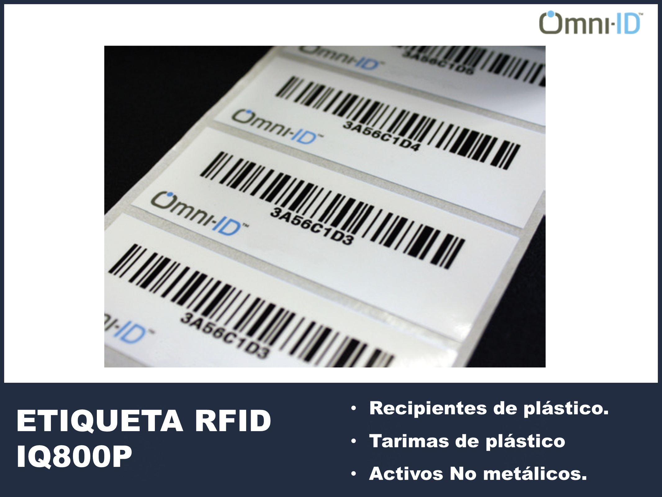 Etiqueta RFID IQ800P
