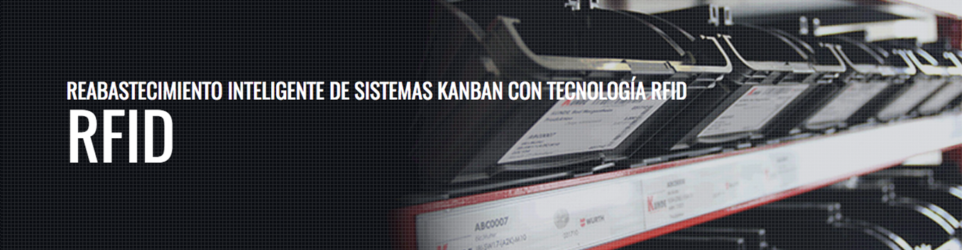 Reabastecimiento inteligente de los sistemas Kanban con RFID